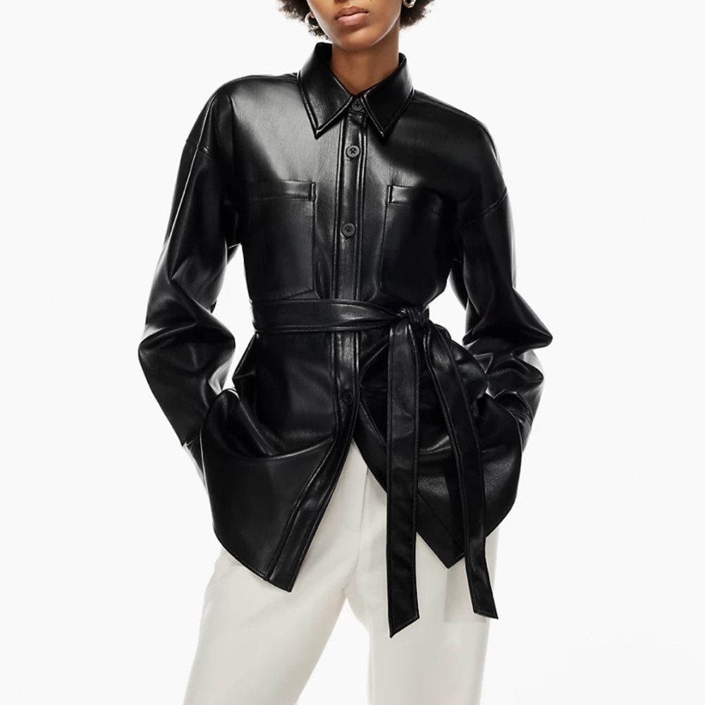 Aritzia Leather Jacket